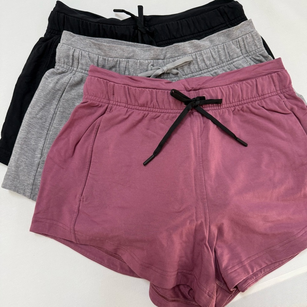Lululemon inner Glow 3” shorts bundle